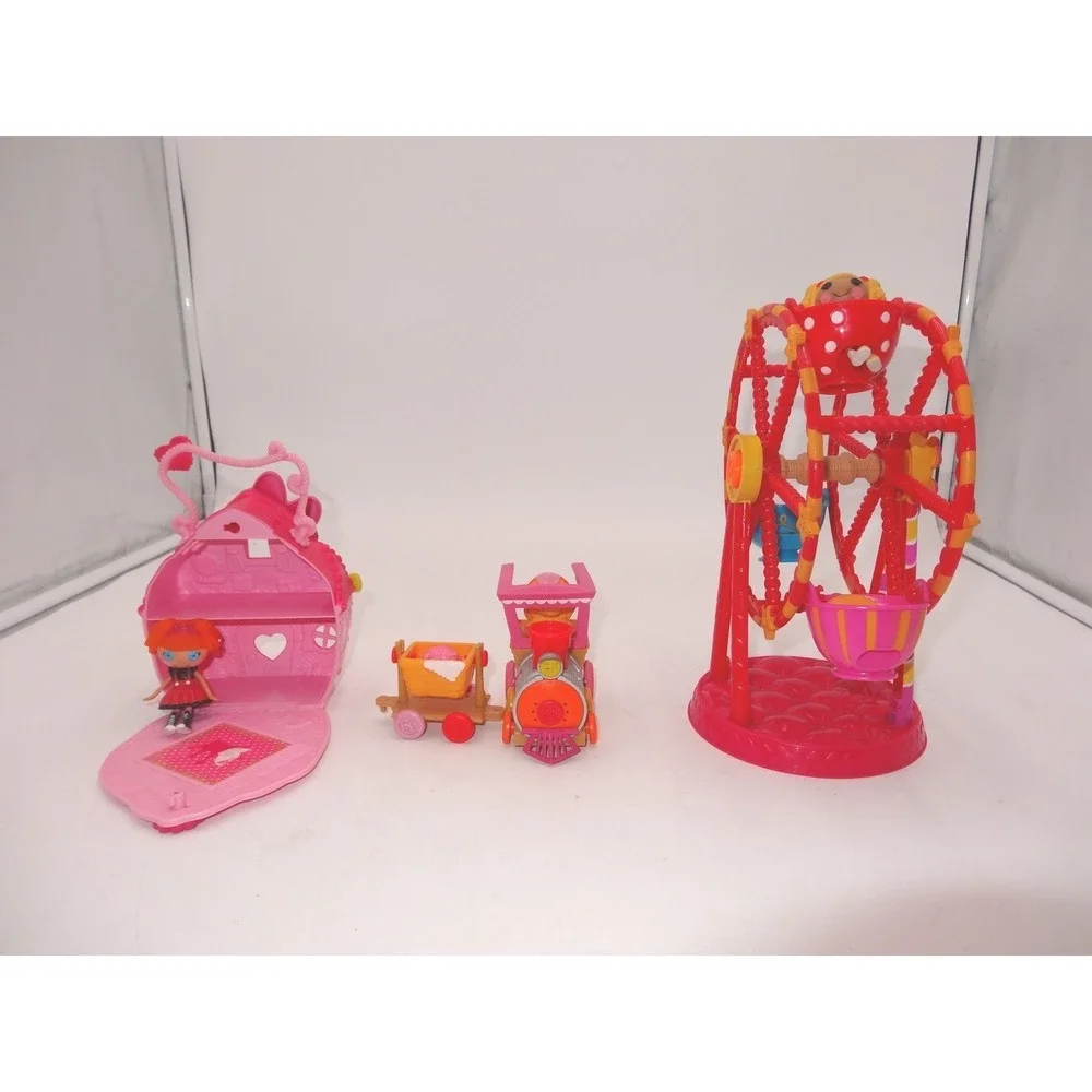 Lalaloopsy‎ Jewel House Ferris Wheel Pet Parade Train Playset Lot